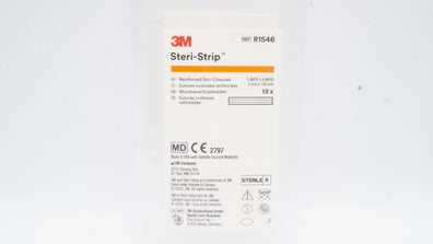 3M R1546 Steri-Strip Reinforced Skin Closures 1/4inch x 4inch - Pack of 10